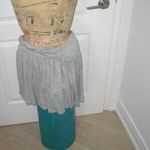 Grey Swishy Skirt